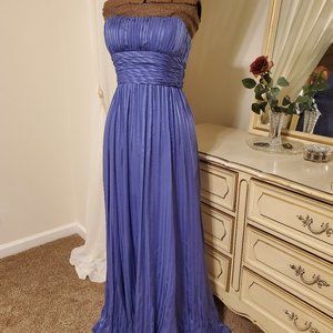 BCBG Flowy Strapless Ball Gown